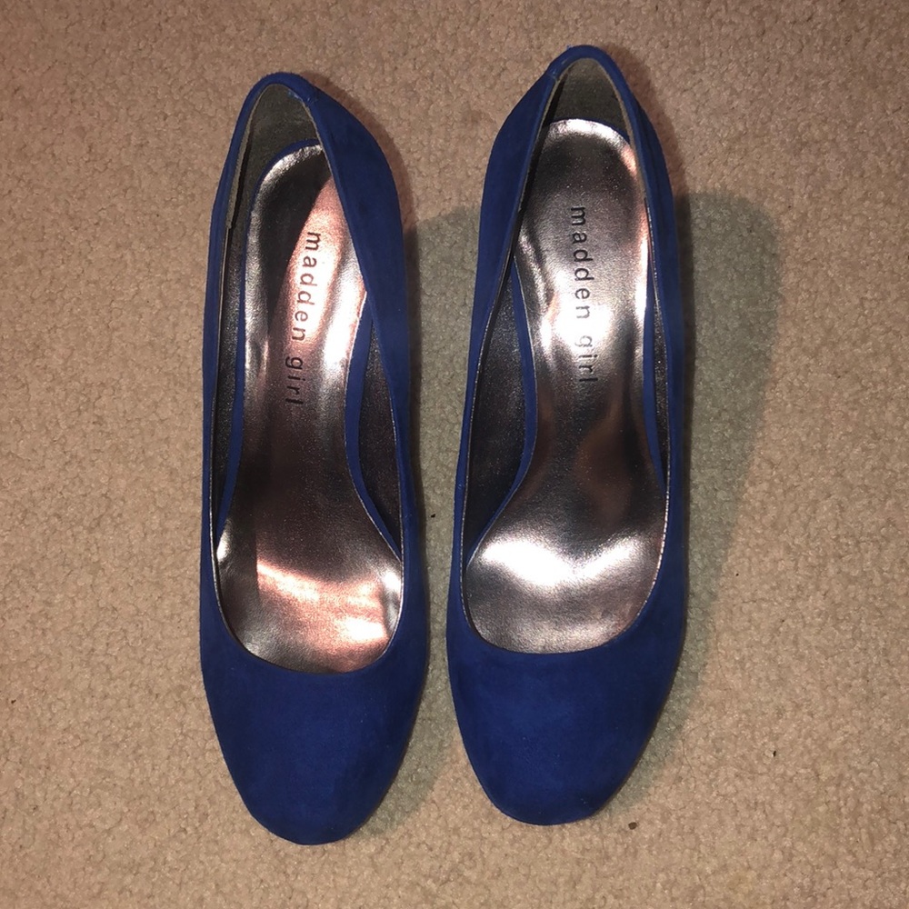 Madden Girl Blue High Heels